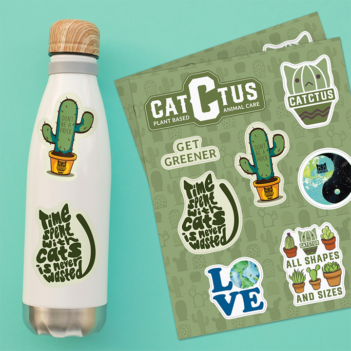 Eco-Safe Sticker Pages